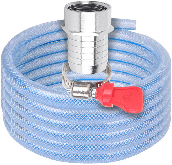 편사 19mm 물호스 커플링 호스밴드 포함 2M 4M 6M 8M 10M (길이 선택), 블루