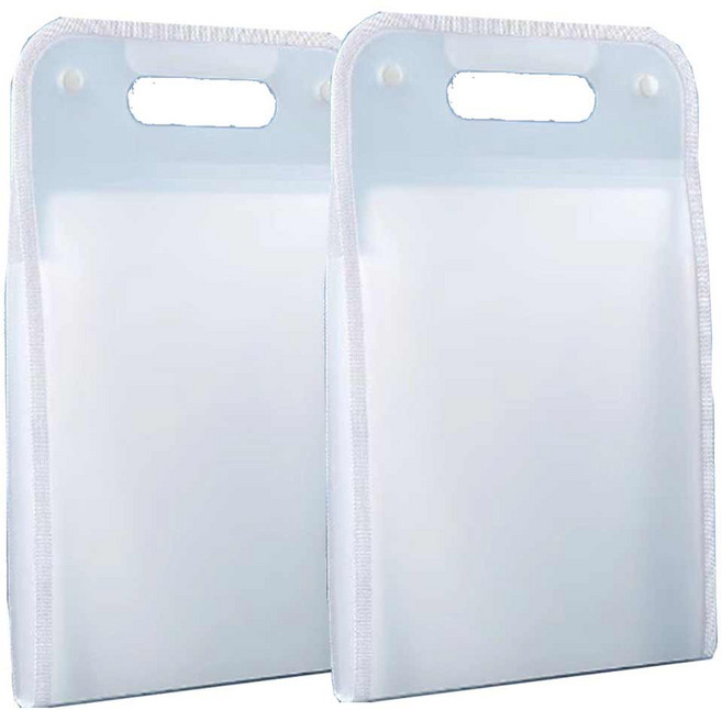 네이처스파머 대용량 13칸 화일 아코디언 포켓 파일, 2개, 화이트