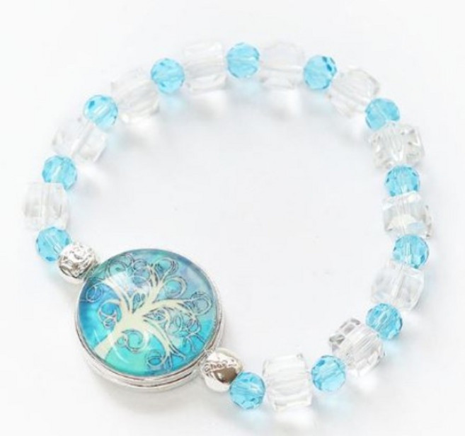 모기퇴치 팔찌만들기 5인SET 하늘, 랜덤발송, 1세트