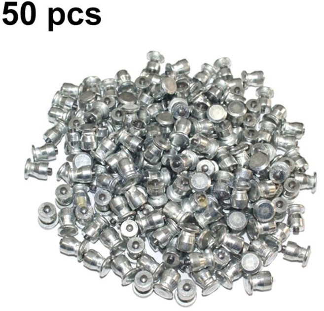 50 개/대 휠 타이어 스터드 스파이크 겨울 러그 스크류 스노우 아이스 안티-슬립 자동차 오토바이 SUV ATV 트럭 7.7x10mm 액세서리, [01] 육군 녹색