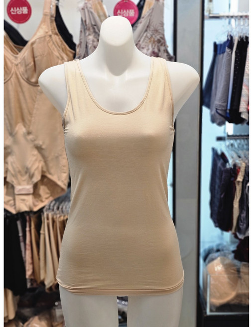 비너스 [할인중] 블랙라벨 면200수 광택 촉감우수 통기성 흡습기능탁월 여성 런닝 사계절 속옷나시