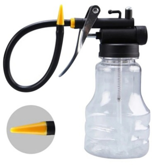 INVEN* 인벤 다용도 오일 주입 분무기 250ml ( 주입기 기름 펌프 )@안전2중포장@, 1개, 롱 오일주입분무기