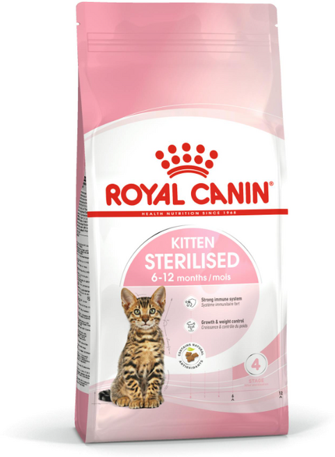 로얄캐닌 캣 키튼 스테럴라이즈드 2kg 고양이사료, 1개, 닭+오리