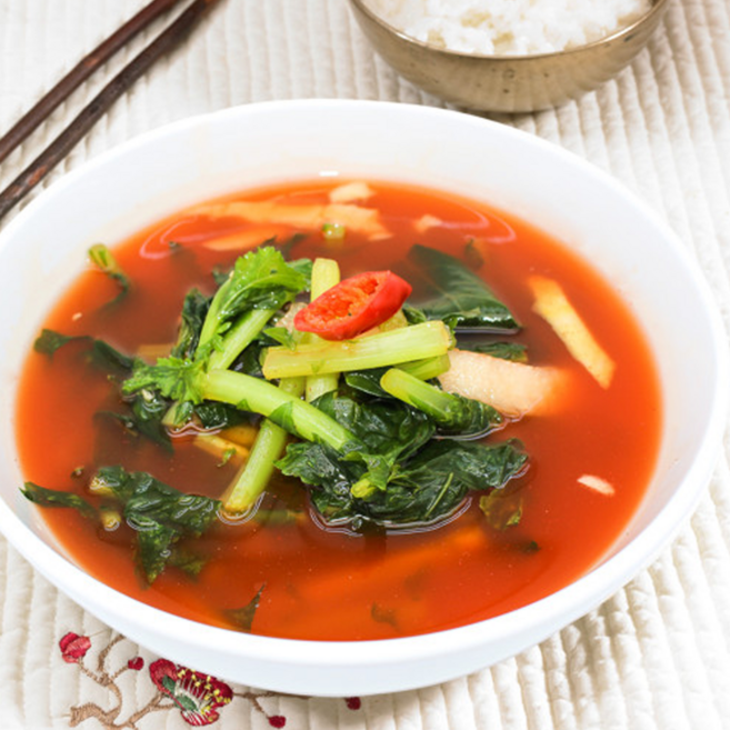 열우물 열무물김치 500g 열무 물김치 소포장, 20개