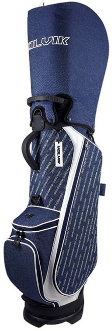 볼빅 신형 VBCB 프리미엄 데님 스탠드백 골프백, 블루
