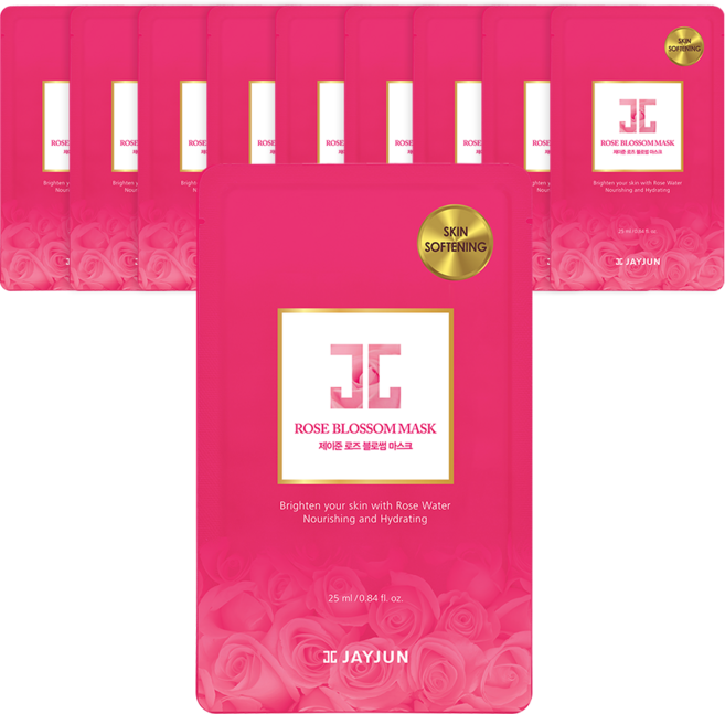 [제이준 공식판매처] 로즈 블로썸 마스크 1STEP, 10개입, 1개