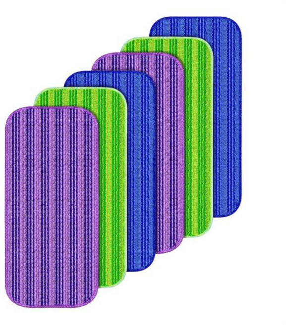 A74X 6팩 재사용 가능한 패드 Swiffer Wet Mop과 호환 리필 세척 Dry C