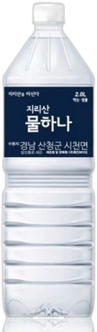 지리산 물하나 생수, 2L, 24개