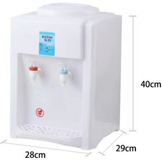 廠家批發飲水機立式家用冷熱冰製冷臺式桶裝水辦公室宿舍學校開水, 1個, 1L, 臺式:溫熱(開水＋常溫)