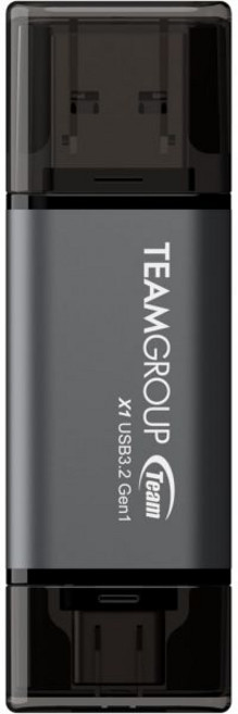 팀그룹 1TB X2 맥스 외장휴대용 SSD 1000MBs 듀얼 USB 하드 드라이브 핸드폰1516 태블릿 맥 스팀 덱ROG 얼라이PC윈도우안드로이드PS5스마트 TV노트북테슬라, 64GB, X1