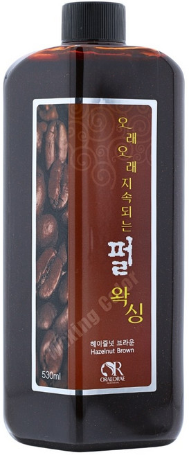 ORAEORAE 오래오래 지속되는 펄 왁싱, [헤이즐넛 브라운], 1개