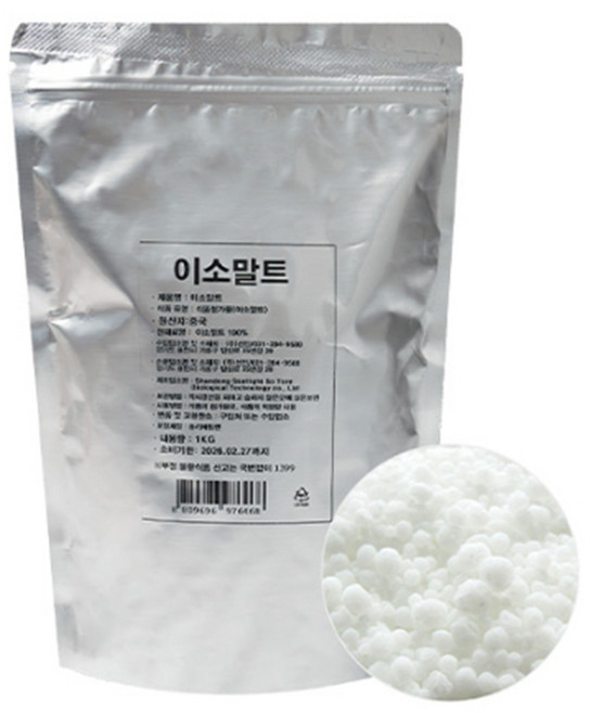 베이킹파티 이소말트 설탕공예 사탕원료 저감미당 탕후루원료, 100g, 1개