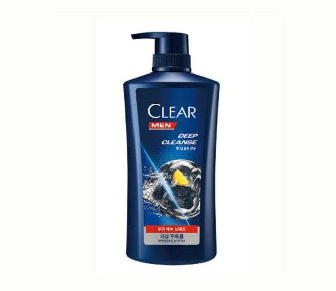 클리어 딥 클린 맨 샴푸, 650ml, 1개