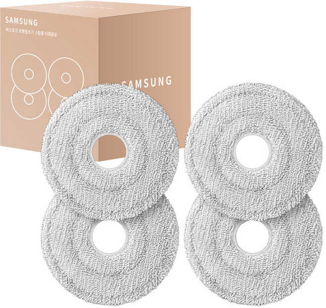 삼성전자 BESPOKE 스팀 로봇청소기용 다회용포, VCA-RPW97, 4개