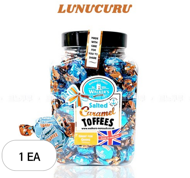 워커스논서치 솔티드 카라멜 토피스, 1.25kg, 1개