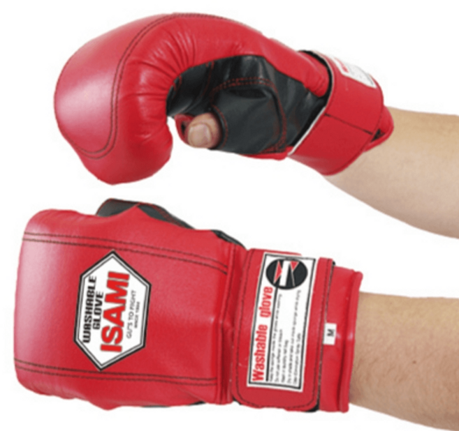 이사미 글러브 복싱 킥복싱글러브 워셔블 IS-760 레드, 1개