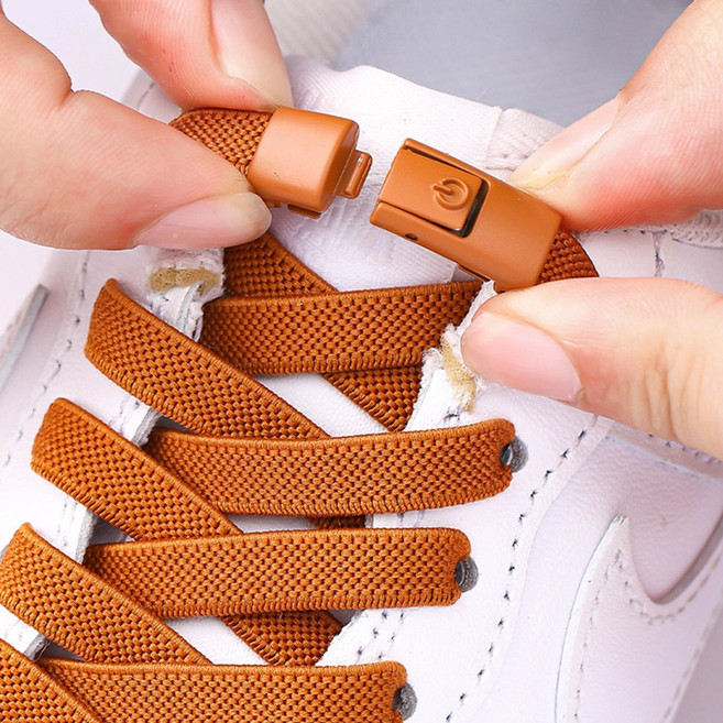 원터치 스트랩 버클 신발끈 매듭없는 간편 클립 등산화 운동화끈