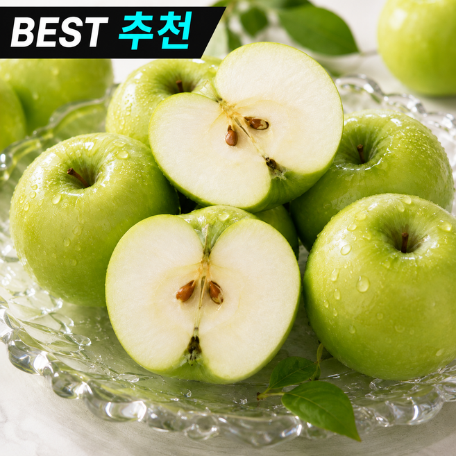 [요슐라] 햇 아오리사과 청사과 아오리 풋사과 초록사과 국내산 여름사과 산지직송, 1박스, 5kg