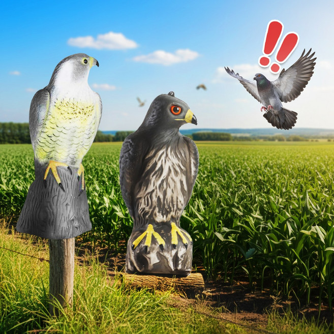 Green Mist 驅鳥老鷹, 淺灰白胸【MY1201】