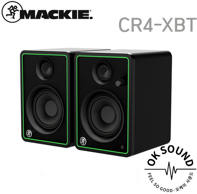 MACKIE 맥키 CR4-XBT 모니터스피커 액티브모니터 블루투스 CR4XBT