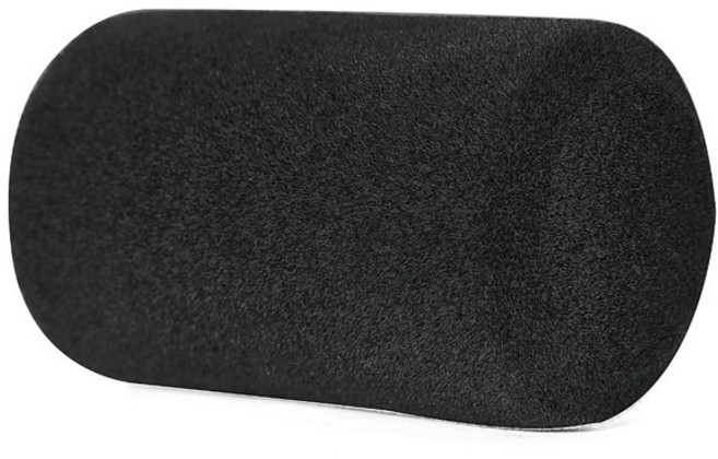 1개 교체용 마이크 윈드스크린 커버 플로킹 스펀지 폼 방풍 마이크 커버 팝 필터 FIFINE Amplitank K688용, Bla