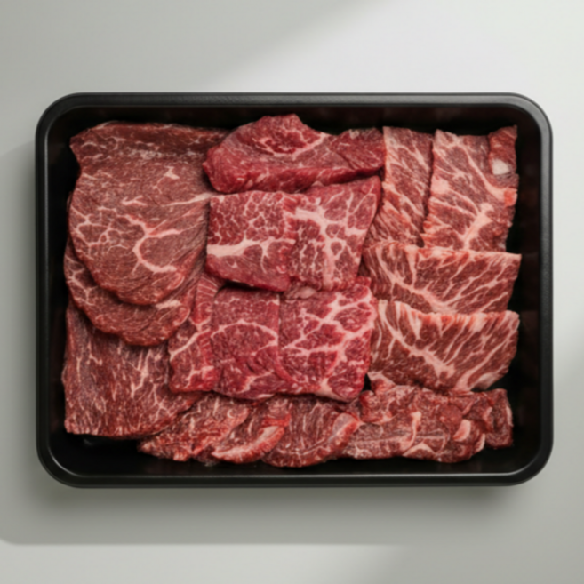 1++ 특수부위 한우 모듬세트 소고기 구이용, 1.2kg, 1개