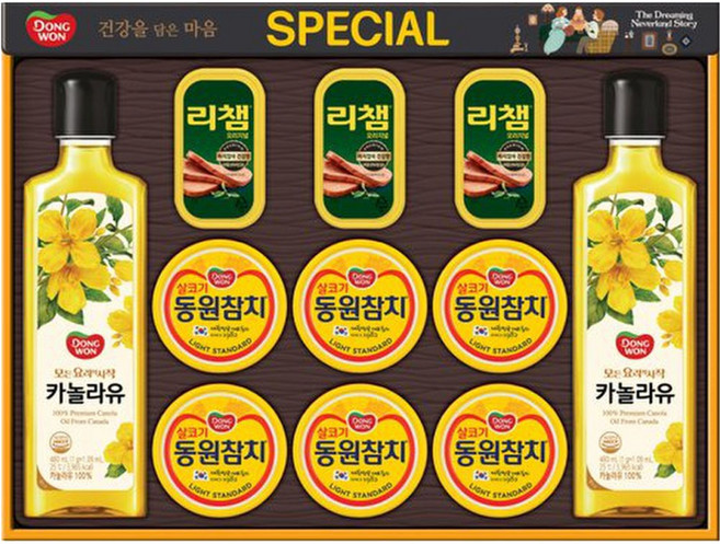 동원 5N호 선물세트 1BOX (4세트), 4개