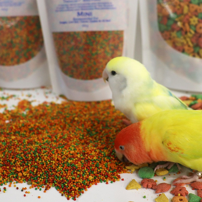 앵무새 펠렛 프리티버드 데일리 셀렉트 미니 펠렛 800g 사료 먹이, 1개