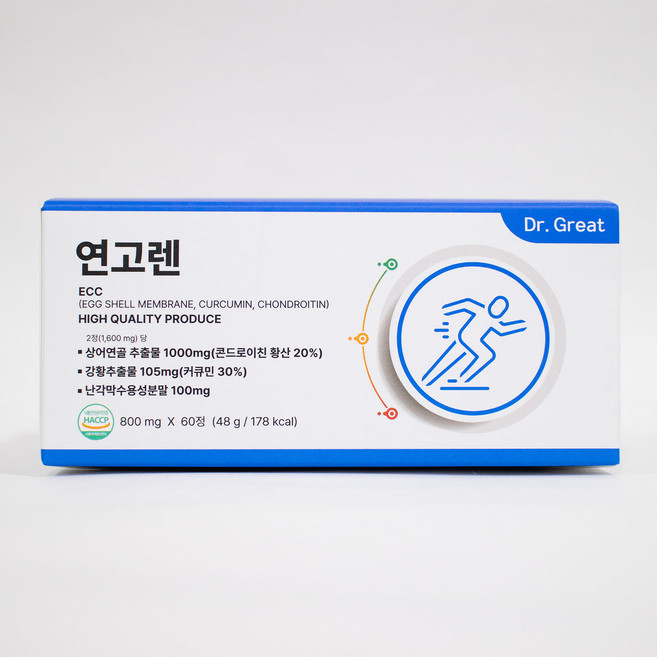 닥터그레잇 연고렌 ECC 콘드로이친 커큐민 난각막, 1개, 30회분