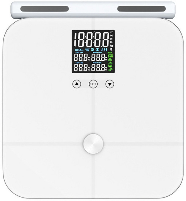 VMI 微米 八電極藍芽, 白色, 1個, 體脂計