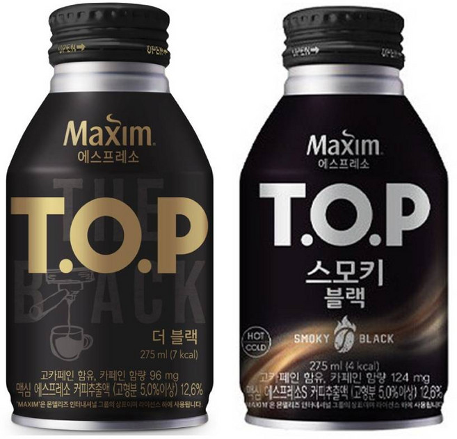 티오피 더블랙 275mlx24캔+칸타타 콜드브루 블랙 275mlx24캔