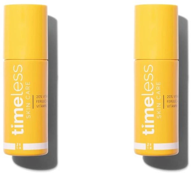 Timeless Skin Care 타임리스 스킨케어 20% 비타민C 페룰릭 에시드 세럼 30ml 2팩 - 쿠팡
