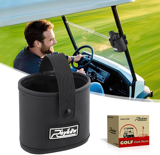 로이카우 거리측정기케이스 골프 거리측정기 가방 가볍고 편리함 골프 카트 용품, 블랙