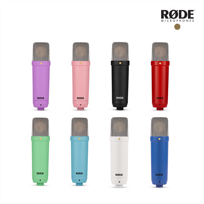 [RODE] 로데 NT1 Signature Series 콘덴서 마이크, 블랙