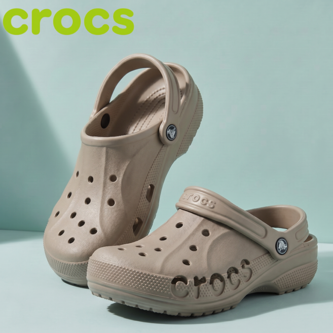 크록스 바야 클로그 Crocs 남녀공용 슬리퍼 벨루어 악세서리 세트