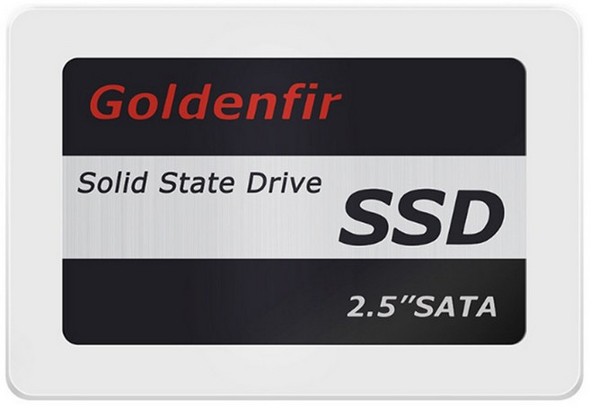 Goldenfir 노트북 데스크탑용 고품질 솔리드 스테이트 드라이브 512GB 2.5인치 SSD, 하얀색
