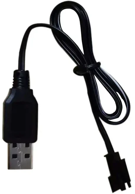 3.6V 4.8V 6V 7.2V 블랙 USB 충전기 어댑터 케이블 스카이 바이퍼 드론 헬리콥터용 범용, 06 3.6V SM