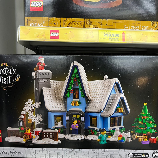 레고 아이콘즈 10293 산타의 방문, 혼합색상, 1개