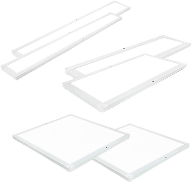 장수램프 샤인 평판등 모음 LED 슬림 직하 엣지 면조명 방등 거실등 주방등 사무실등 25W 40W 50W 주광색(1)