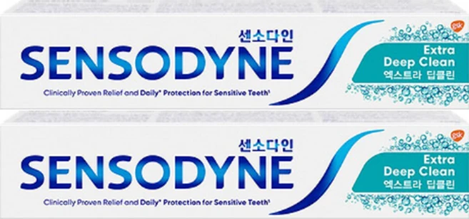센소다인 딥클린 치약 113g, 2개 - 쿠팡