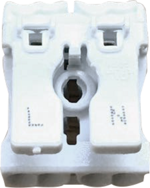 【燭光燈飾】【台灣現貨】【附發票】UL認證 按壓式2P 快速接頭 快速端子 兩孔 接線座 燈座 電線連接器 連接器接線器, 10個