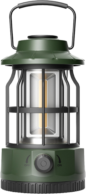 TADAC 타닥 로이스토 LED 랜턴 캠핑 조명 캠핑용 LED랜턴, 1개, 올리브그린S