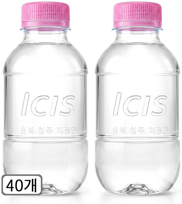아이시스 8.0 생수, 200ml, 40개