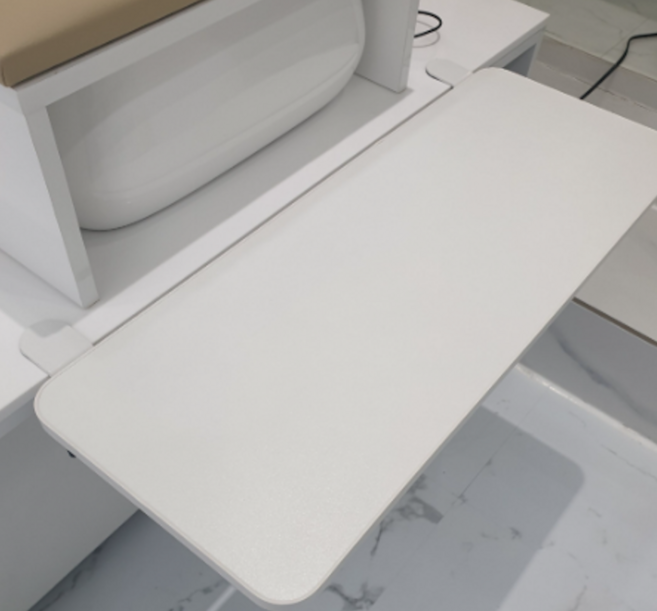 스마트이더 책상연장 책상확장, 화이트 75cm X 25cm