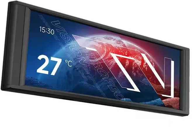 Thermalright Trofeo Vision LCD AIO 디스플레이 9.16인치 PC 모니터 게임용 PC 케이스/CPU 쿨러용 DIY 테, 04 TV 6.86 LCD BLACK
