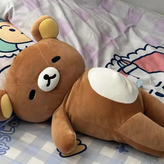 리락쿠마 인형 대형 베개 쿠션, 50cm
