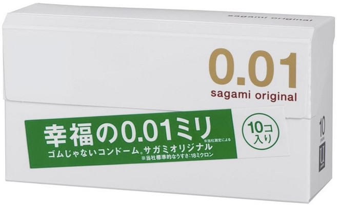 사가미 오리지널 콘돔 001, 10개입, 1개