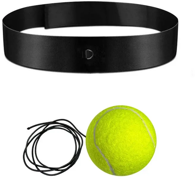 쿠쿠스토어 복싱 펀칭 볼 헤드 마운트 반사 스피드 MMA 샌다 상승 반응력 손 눈 훈련 체육관 무에타이 운동, 02 Tennis