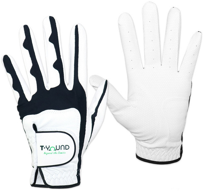 티욘드 남성 여성 주니어 필드용 합피 골프장갑 양손 오른손 왼손, 남성용, 1개