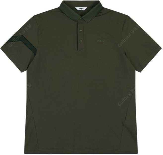 볼빅 남성 골프 빅 심볼 요꼬 반팔 티셔츠 VMTSP432 KH 카키